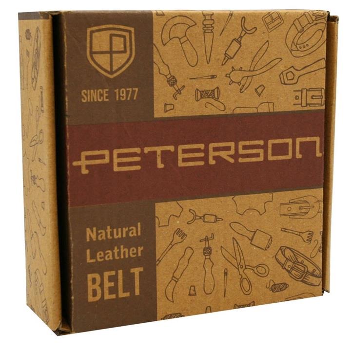 Pasek do spodni skórzany brązowy PETERSON PTN PS-0-236149