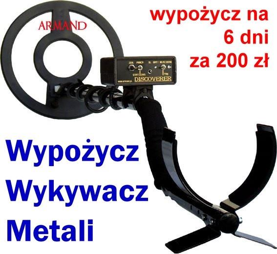 WYPOŻYCZENIE Wykrywacza Metali na 6 dni - usługa-3981