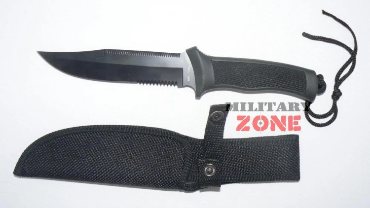 Nóż Mil-Tec ostrze 15 cm, czarny (15358002)-2417