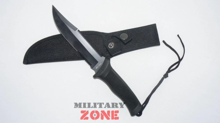 Nóż Mil-Tec ostrze 15 cm, czarny (15358002)-2420