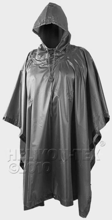 Peleryna poncho czarne Helikon black-2764
