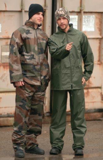 Komplet przeciwdeszczowy Mil-Tec kamuflaż-3765