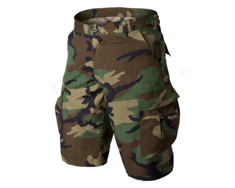 Krótkie Spodenki bojówki woodland - Helikon SP-BDK-213599
