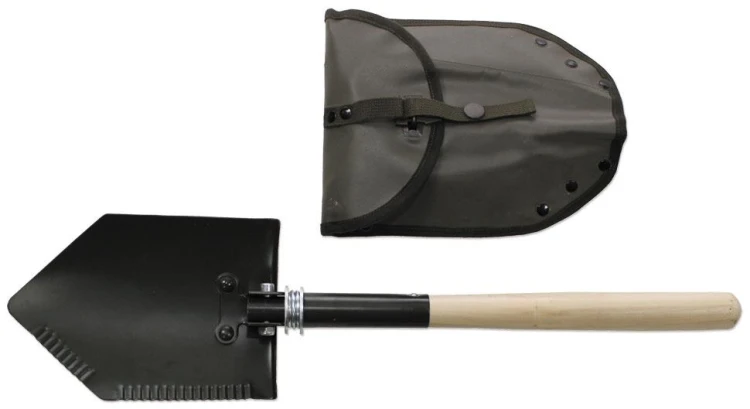 Saperka z drewnianą rączką-4642