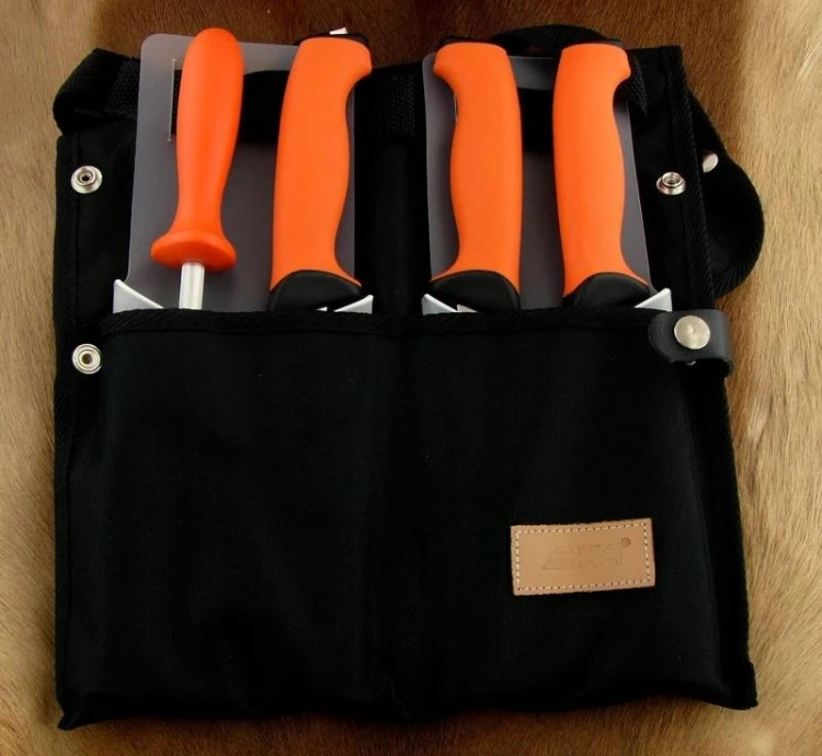 Komplet noży i ostrzałka EKA Butcher Set-4794