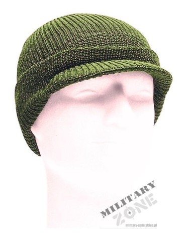 Zimowa Czapka z daszkiem JEEP CAP oliv-5111