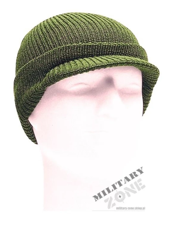 Zimowa Czapka z daszkiem JEEP CAP oliv-5111