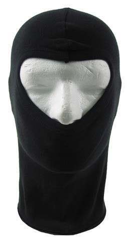 Kominiarka czarna black 1 otwór-5147