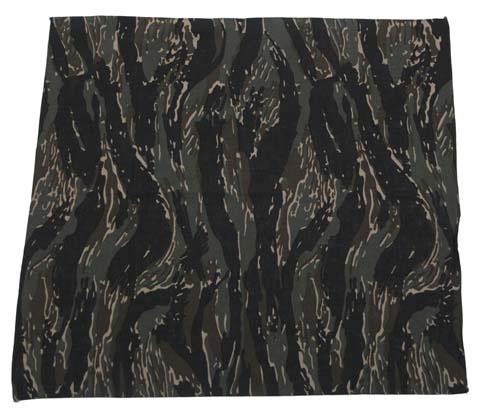 Bandana 55x55cm, Tiger Stripe-5148