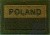Naszywka Flaga POLAND polowa z rzepem-878