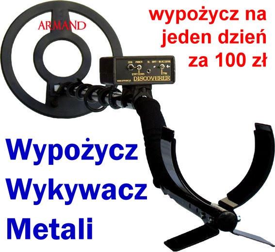 WYPOŻYCZENE Wykrywacza Metali na 2 dni - usługa-2339