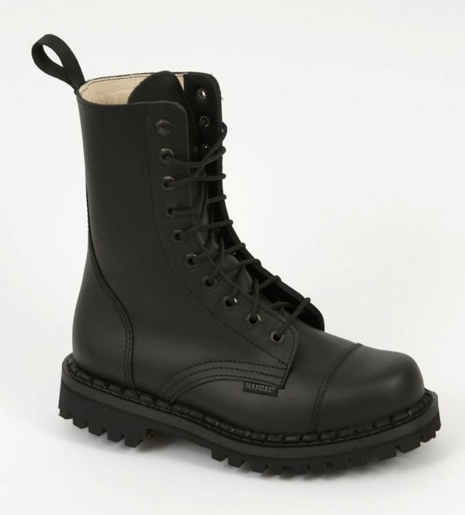 Buty Glany damskie i męskie czarne  Hanzel 010-5834