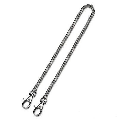 Niklowany łańcuszek Victorinox dwa karabińczyki-94975