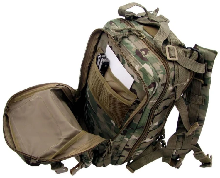Plecak ASSAULT BACKPACK CAMO 25L czarny-101579