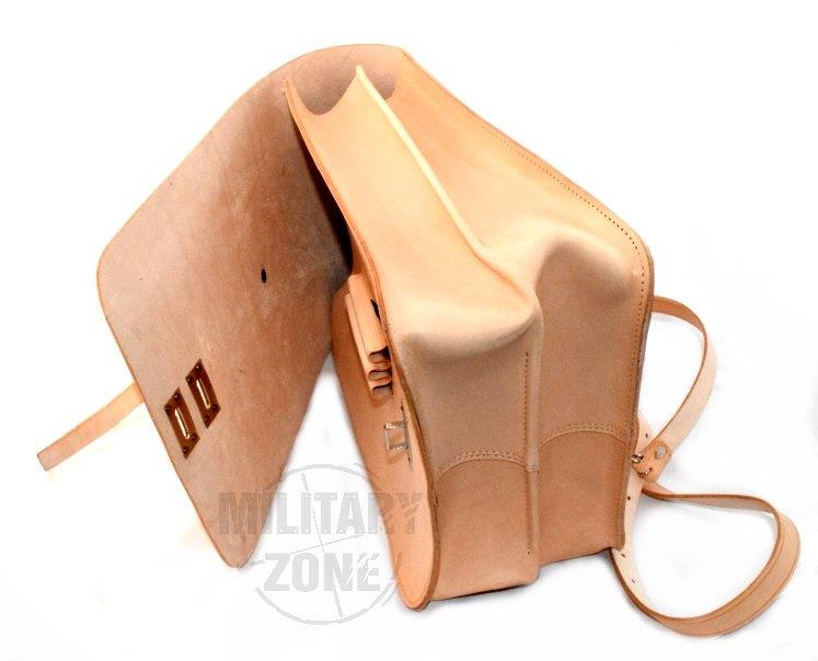 Raportówka skórzana myśliwska Garbacz RD-1 jasna-109344