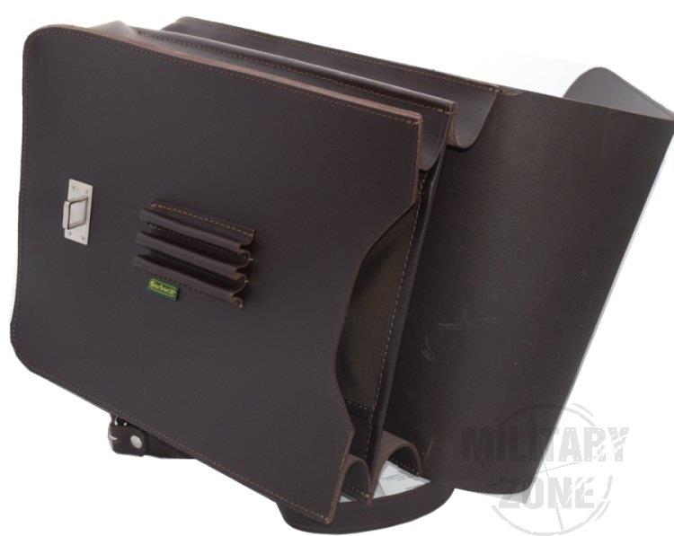 Raportówka skórzana myśliwska Garbacz RD-2 brązowa-109350