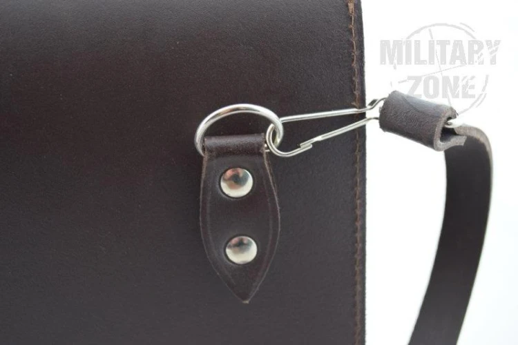 Raportówka skórzana myśliwska Garbacz RD-2 brązowa-109352