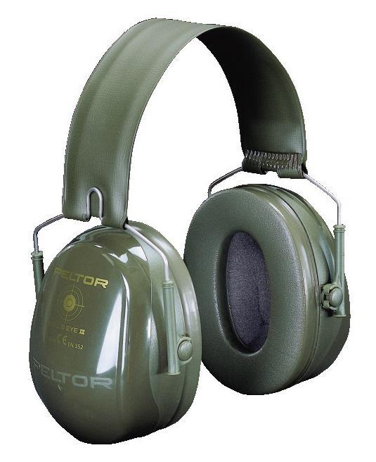 Słuchawki ochronne Peltor Bulls Eye II zielone, tł-126112