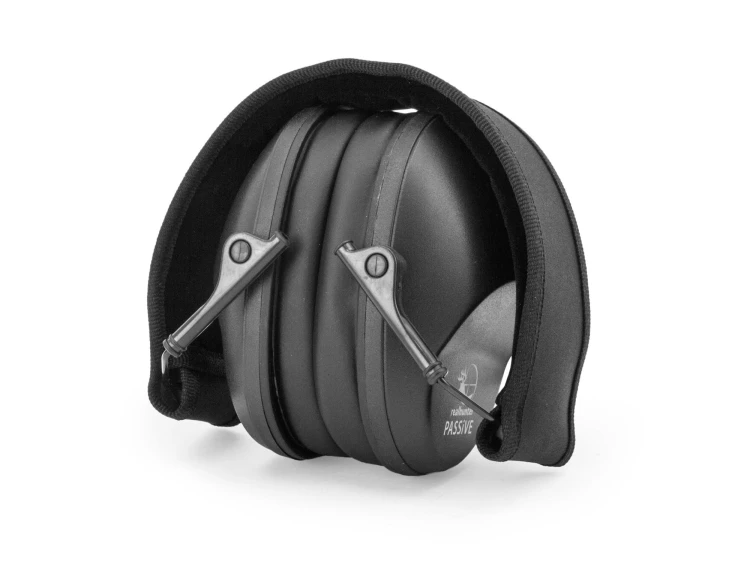 Słuchawki ochronne RealHunter passive - czarne-126454