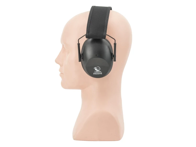 Słuchawki ochronne RealHunter passive - czarne-126458