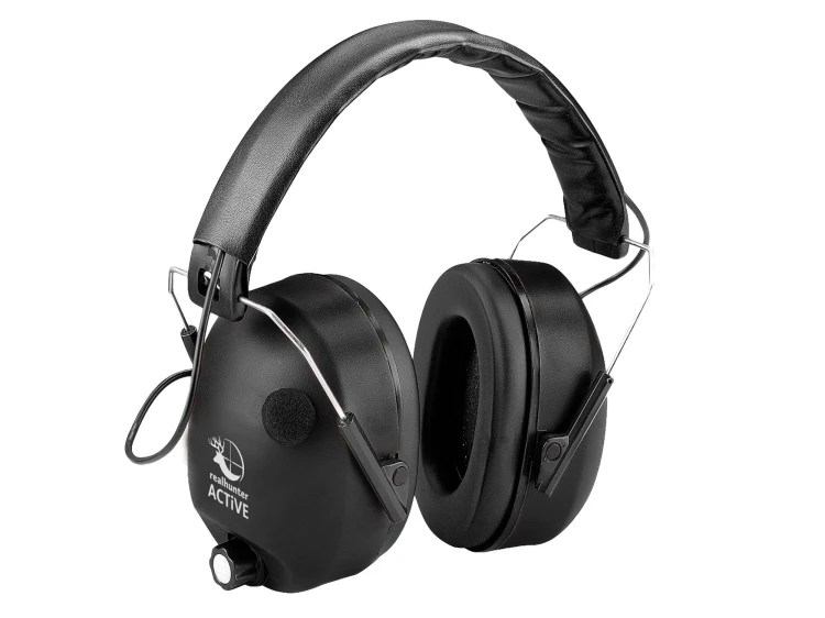 Słuchawki ochronne RealHunter Active  - czarne-126478