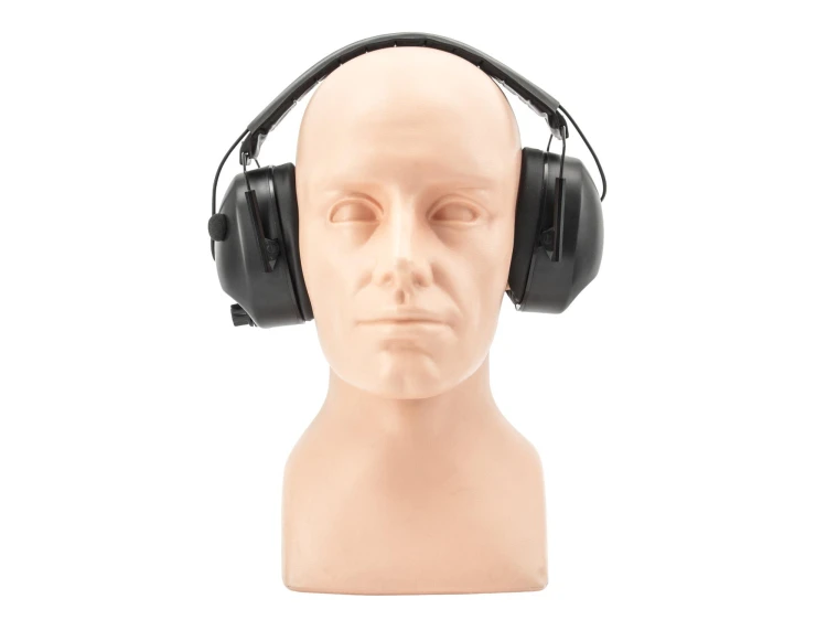 Słuchawki ochronne RealHunter Active  - czarne-126480