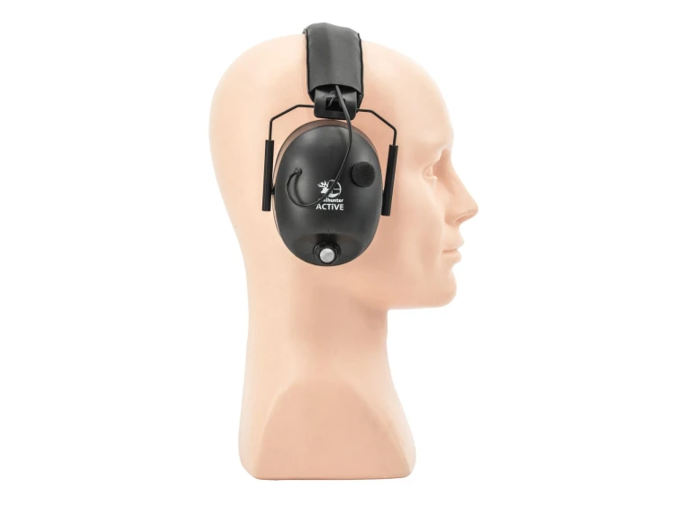 Słuchawki ochronne RealHunter Active  - czarne-126482