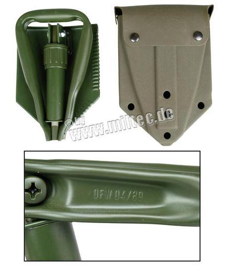 Oryginalna hartowana Saperka składana bundeswehry -128172