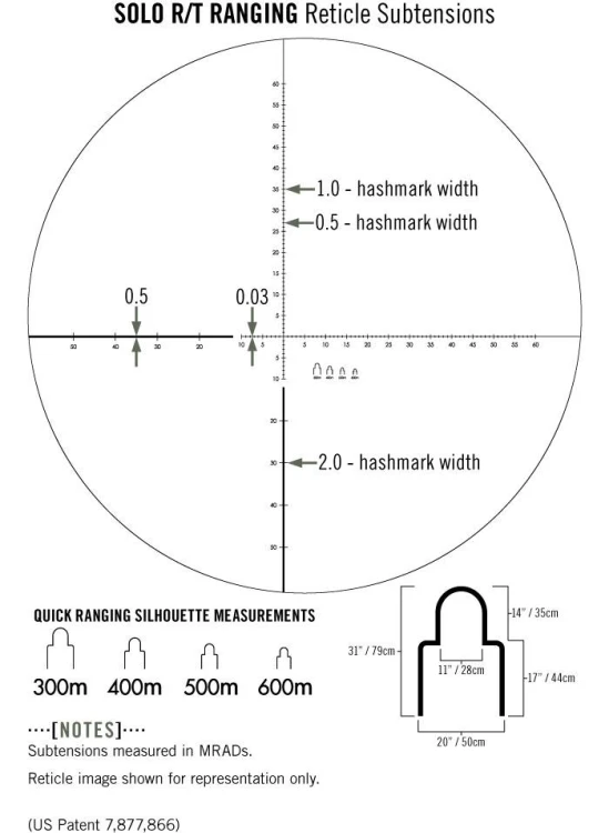 Monokular  Vortex R/T Solo 8x36 Tactical-131868