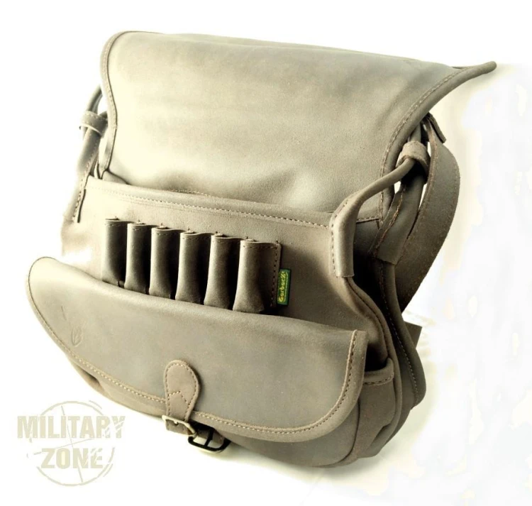 Torba myśliwska skórzana oliv - sierść sarny - M1D-154996