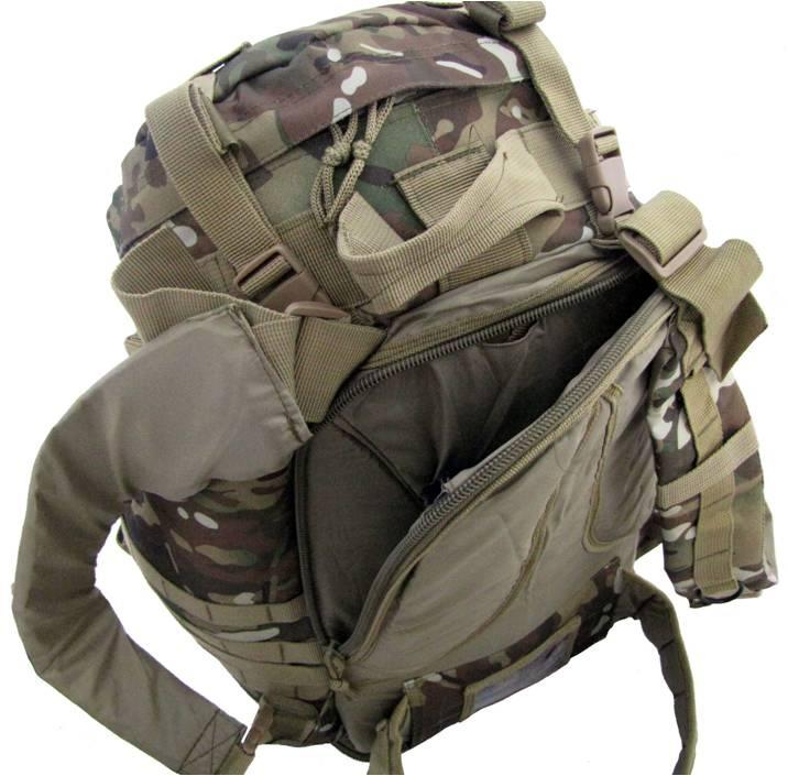 Plecak Overload Backpack CAMO 60L Czarny-207752