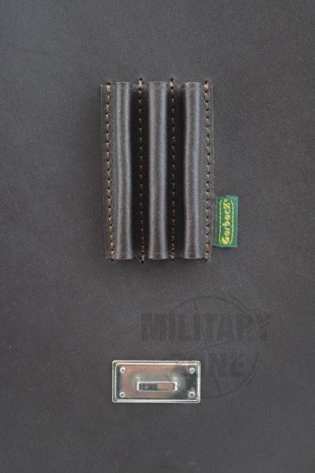 Raportówka skórzana duża Garbacz RD-6 czarna-207963