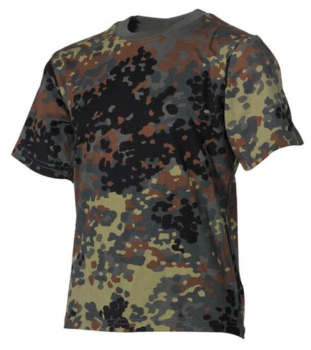 Koszulka dziecięca wojskowa Flecktarn dla dziecka-209920