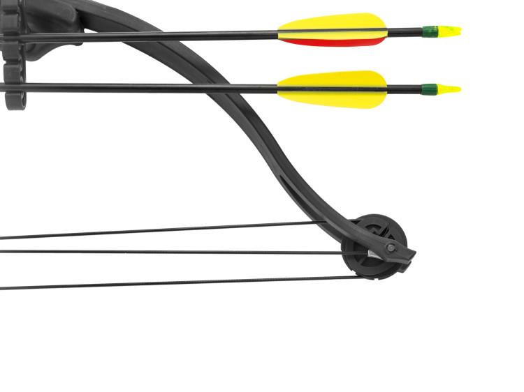 Łuk bloczkowy Druid czarny 20 lb. 89 cm-210673