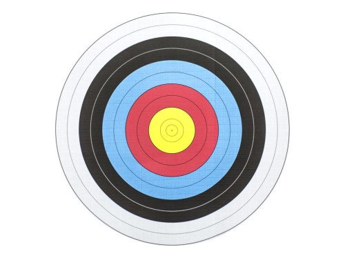 Tarcza papierowa JVD łucznicza wzmacniana 60x60 cm-210695