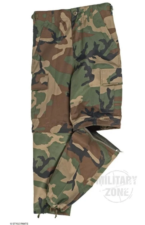 Spodnie moro dla dziecka, odpinane nogawki, woodla-210759