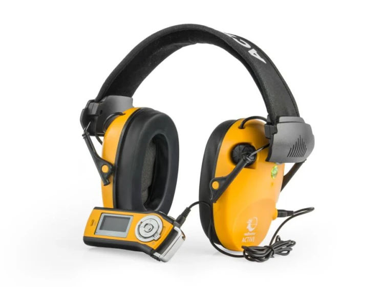 Słuchawki aktywne RealHunter ACTiVE Pro pomarańcz -210905