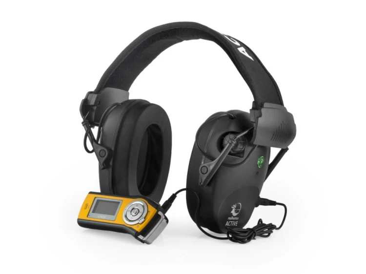 Słuchawki aktywne RealHunter ACTiVE Pro czarne + o-211127