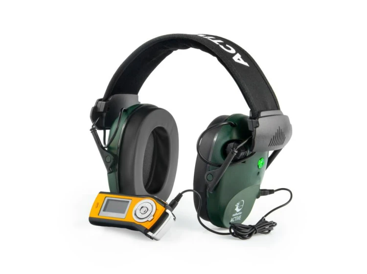 Słuchawki aktywne RealHunter ACTiVE Pro zielone + -211134