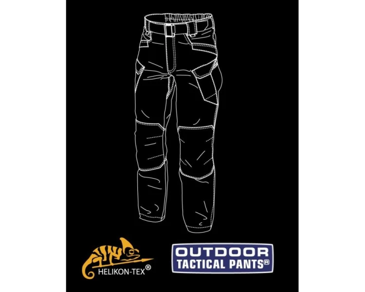 Spodnie Helikon OUTDOOR TACTICAL PANTS Nylon, Shad-211141