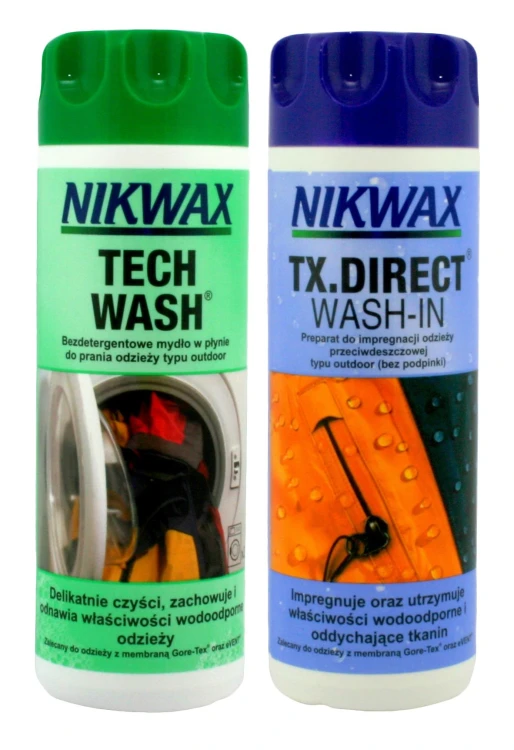 Zestaw środków Nikwax do czyszczenia i impregnacji-211283