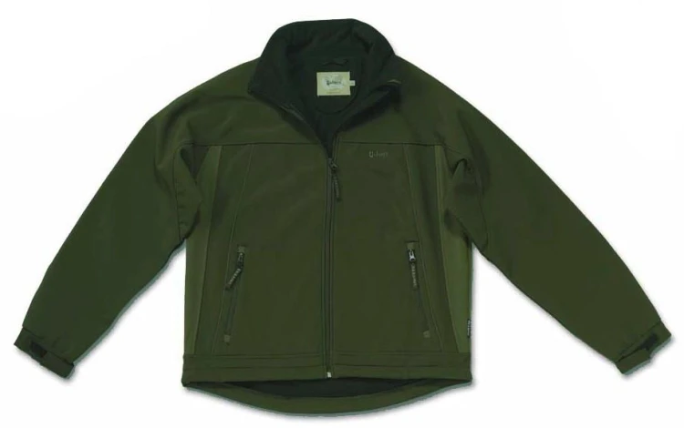 Kurtka z membraną Softshell myśliwski bez kaptura -211566