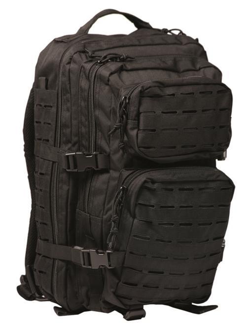 Plecak LASER CUT ASSAULT BACKPACK LG czarny Mil-Te-213962
