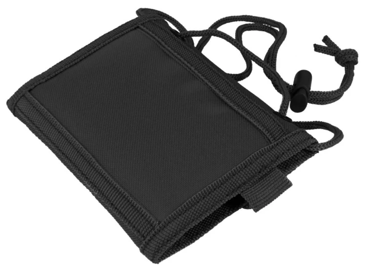 Portfel Margin na szyję czarny Camo-214295