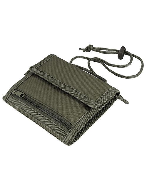 Portfel Margin na szyję zielony Camo-214304