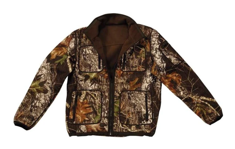 Kurtka / polar dwustronna Univers liście/brąz-214684