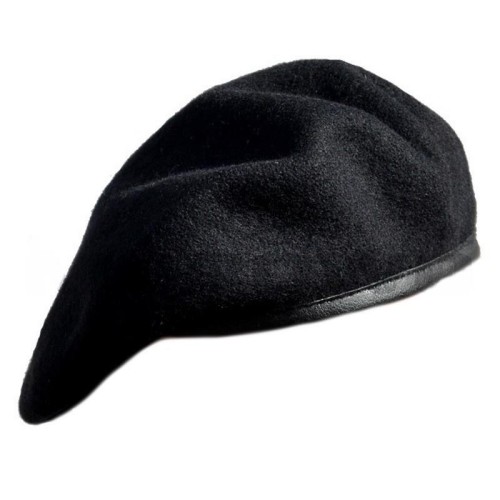 Beret czarny tłoczony WP-214998