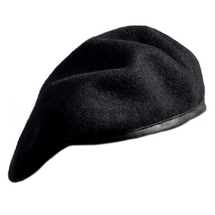 Beret czarny tłoczony WP-214998