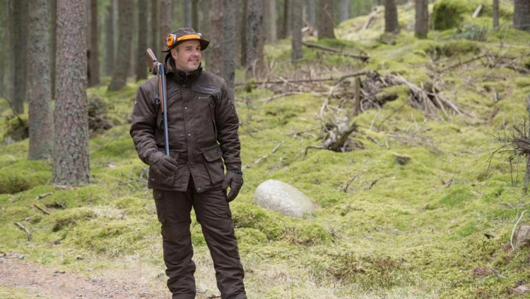 Kapelusz myśliwski brązowy Pinewood (pomarańczowy -215158