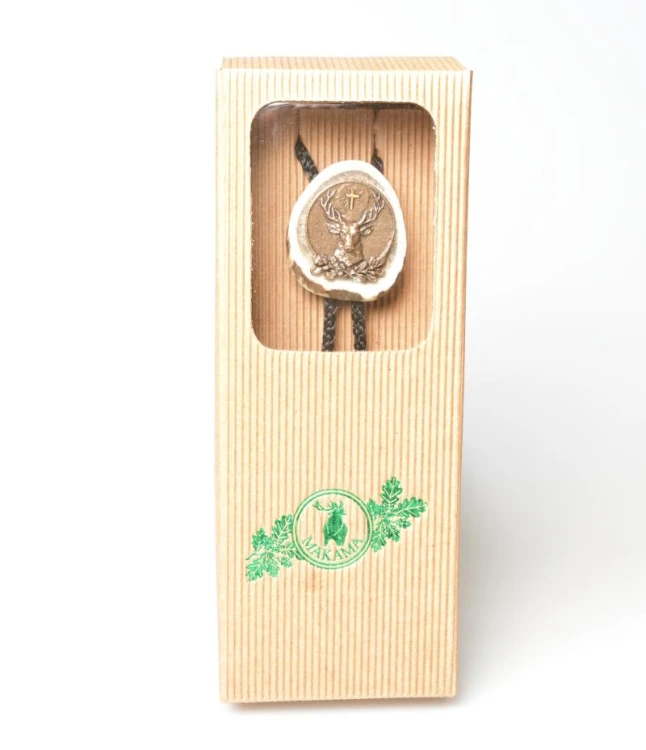 Krawatnik / Bolo srebro Dzik, Makama-216898